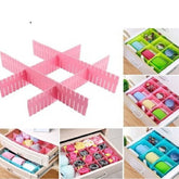 Drawer Organizer Board Storage Box | Adjustable Clapboard Divider Set | 4 Pcs