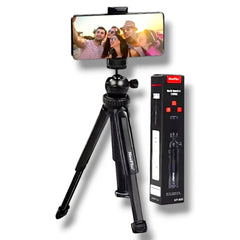 Nepho NP-999 2-in-1 Tripod & Extendable Selfie Stick | Adjustable Height, Universal Smartphone & Camera Mount | Portable Photography Stand