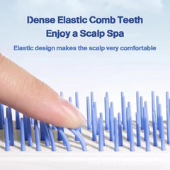 Self-Cleaning Hair Brush & Telescopic Comb | Detangling Brush with One-Pull Cleaning Mechanism | Random Color